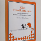 Ludwig Askenazy : Olet ainutkertainen : Ludwig Askenazyn ... - pikkukuva 1
