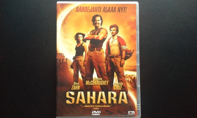 DVD: SAHARA (Steve Zahn, Penelope Cruz 2005)
