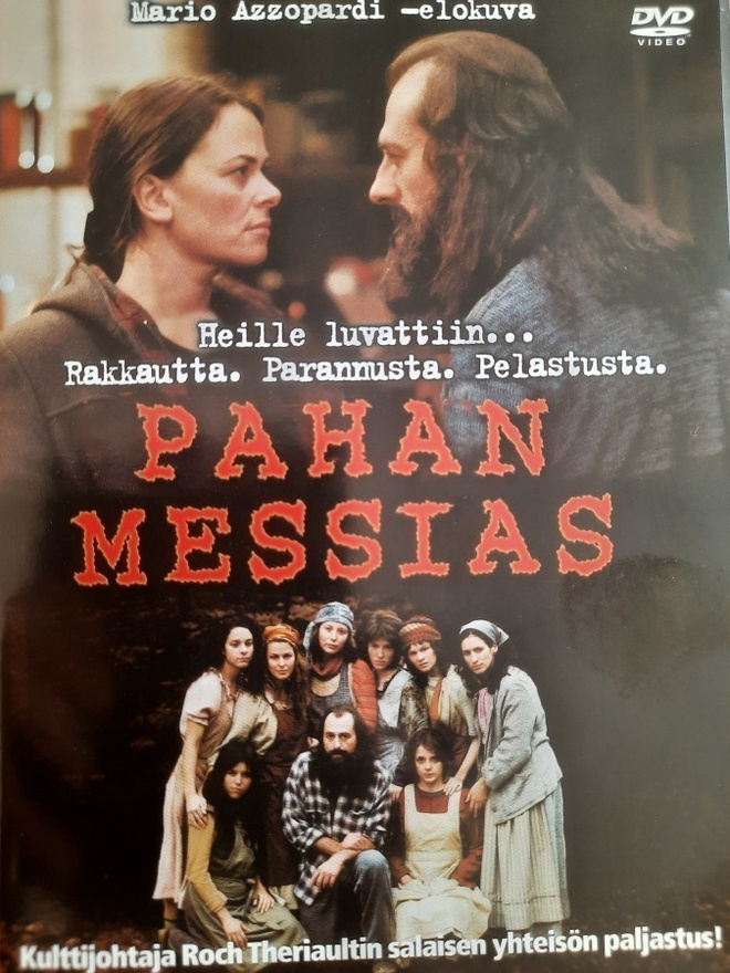 Pahan messias (2002) DVD Suomijulkaisu
