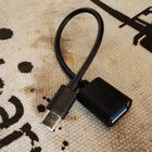 USB-C to USB-A OTG -adapteri, USB 3.0 / 5 Gbps - pikkukuva 3