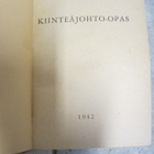 KIINTEÄJOHTO-OPAS 1942 + PV LEIMAT - pikkukuva 3