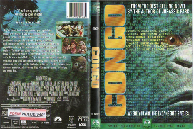 Congo	(1 667)	k		DVD	(gb)		tim curry	1995