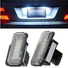 Mercedes-Benz LED rekisterikilven valot — kirkkaan valkoin - pikkukuva 1