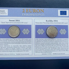 2€ 2014 Suomi + Kreikka Monetan erikoissarja UNC - pikkukuva 2