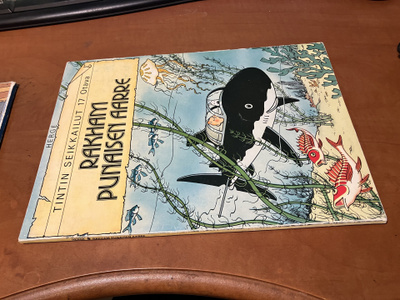 TINTIN SEIKKAILUT 17 RAKHAM PUNAISEN AARRE HYVÄ