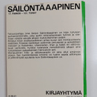 Irma Sarje : Säilöntäaapinen - pikkukuva 2
