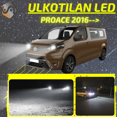PROACE 2016--> Ulkoiset LED -valot
