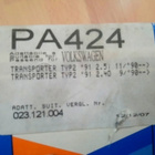 VW Transporter T4 2.4D, 2.5 Vesipumppu GRAF PA424, 590-282 - pikkukuva 2