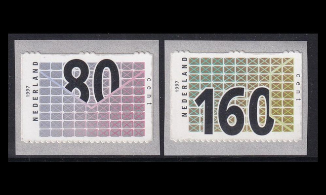 Alankomaat 1603-4 ** Yrityspostimerkit (1997)