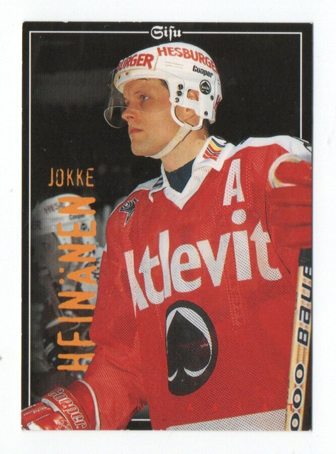 Leaf Jääkiekko 1996 n:o 154 Jokke Heinänen Ässät