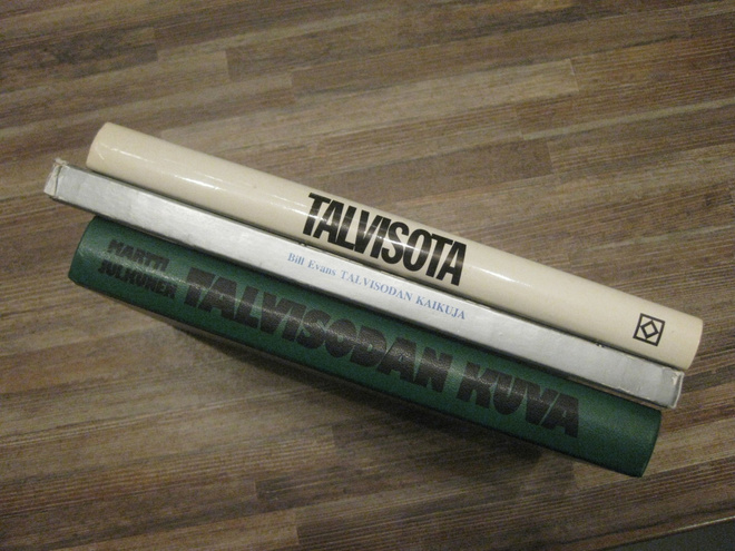 3  teosta Talvisodasta ,  vain 12 e
