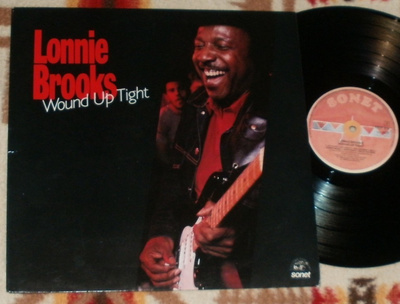 LONNIE BROOKS Wound Up Tight ~ LP Johnny Winter