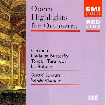 Opera Highlights for Orchestra - CD  (UUSI)