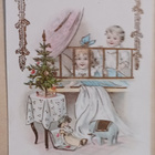 Lapset katsovat vuoteesta joulukuusta ja lahjoja, p. 1913 - pikkukuva 1