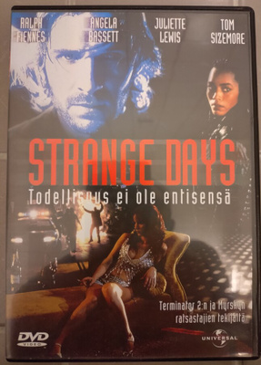 Strange Days (1995) DVD,Ralph Fiennes, Kathryn Bigelow
