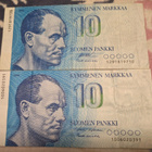 10mk setelit x2. 1986. - pikkukuva 1