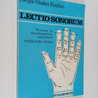 Seija-Sisko Raitio : Lectio sonorum : Peruskurssi : Teori... - pikkukuva 1