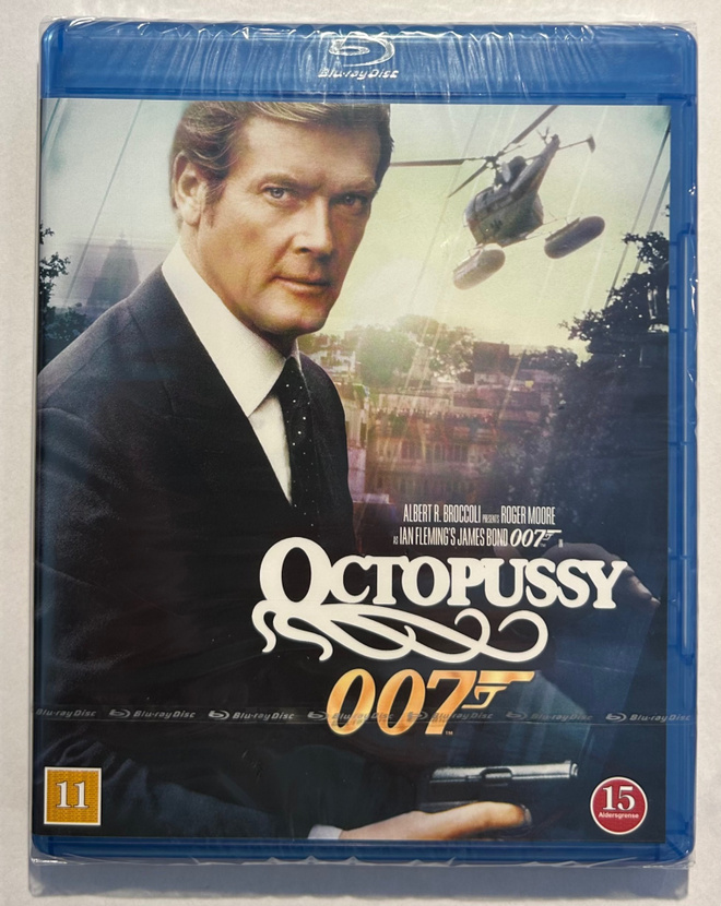 James Bond 007: Octopussy - Blu-ray, uusi