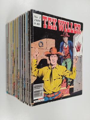Tex Willer vuosikerta 1989 (puuttuu nro 11)