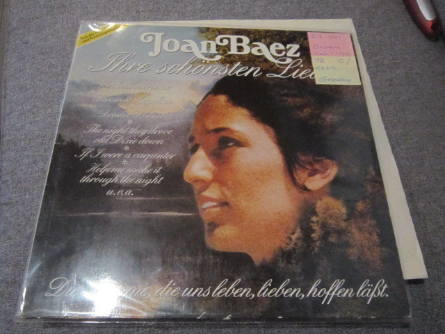 Joan Baez LP 1981 Ihre Schönsten Lieder Club Edition