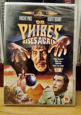 Dr. Phibes rises again! DVD