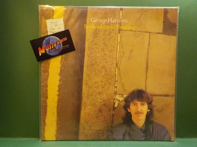 GEORGE HARRISON - SOMEWHERE IN ENGLAND M-/M- GER -81 LP