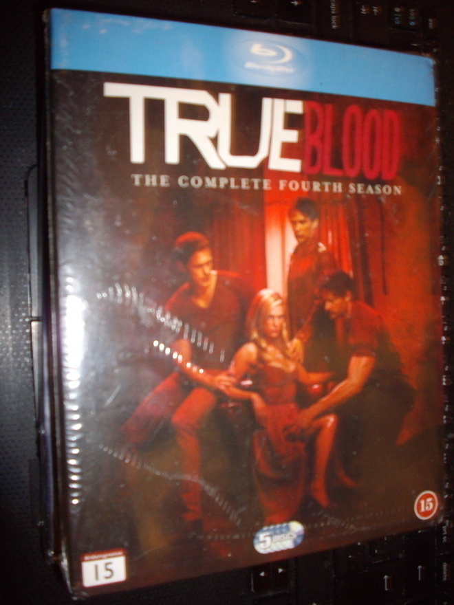 5 Disc blu-ray : TRUE BLOOD Complete Fourth Season UUSI