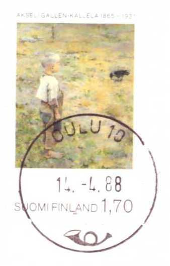 v. 1987  "Poika ja varis"   LO  Oulu10  14.-4.88