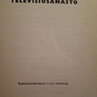 TELEVISIOSANASTO ENGLANTI SUOMI - pikkukuva 3