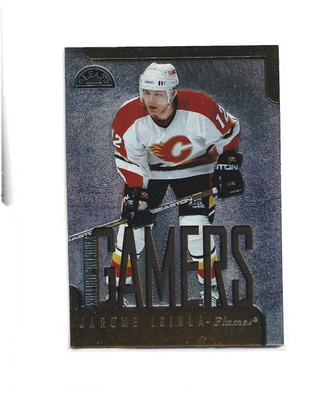 J. IGINLA - GAMERS - FRACTIAL MATRIX # 180 - LEAF 1997-98