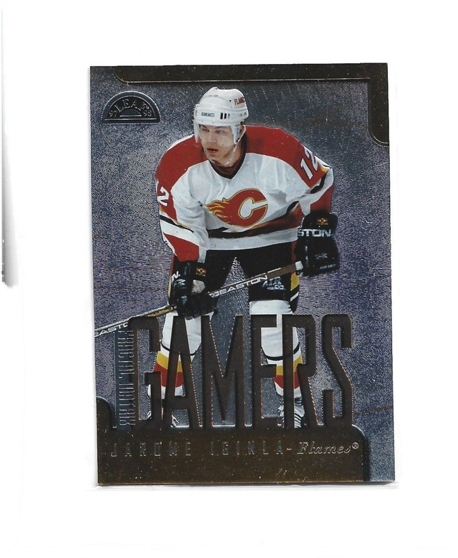 J. IGINLA - GAMERS - FRACTIAL MATRIX # 180 - LEAF 1997-98