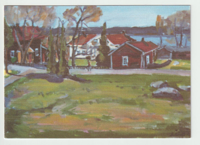 Joel Åfelt : Kevätmaisema   (R)