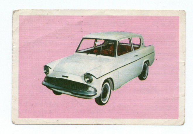 Purkkakuva Hellas Autosarja n:o 90 FORD ANGLIA