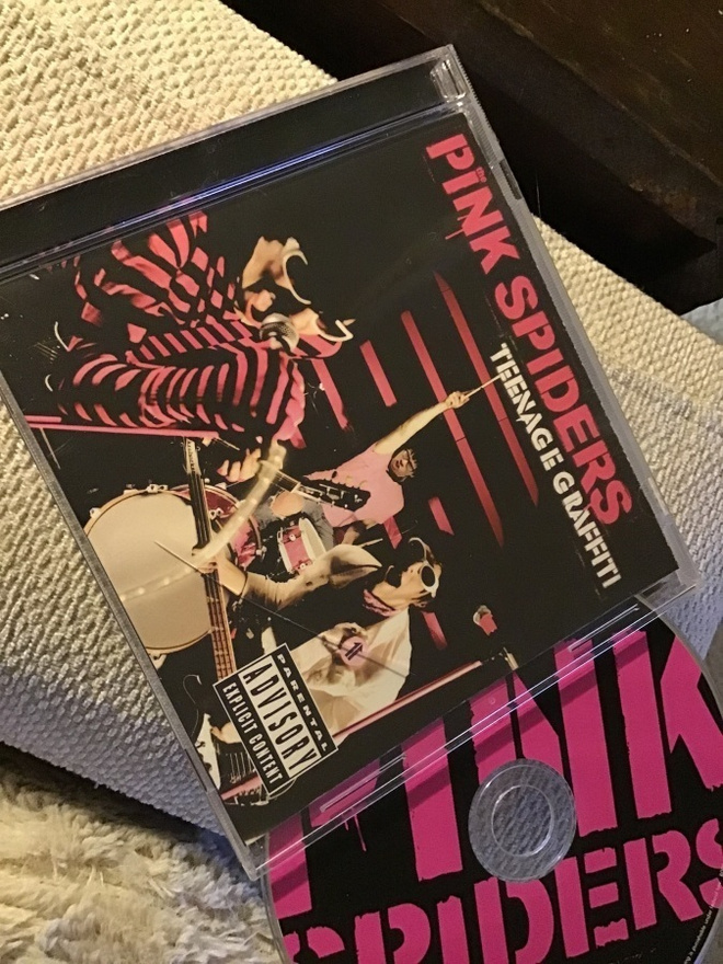 The Pink Spiders . Teenage graffiti CD