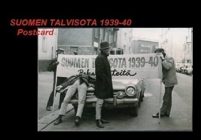 SUOMEN TALVISOTA 1939-40 --- postikortti --- 9cm x 13cm