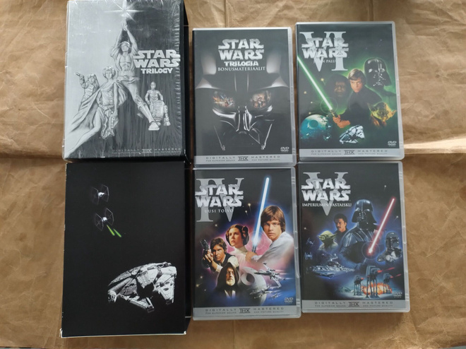 Star Wars Trilogy elokuvat 4-6 (DVD) (4 levyä)