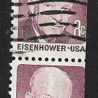 USA - Eisenhower 1971 (Mic. 2x1031) = pystypari siirtymä - pikkukuva 1