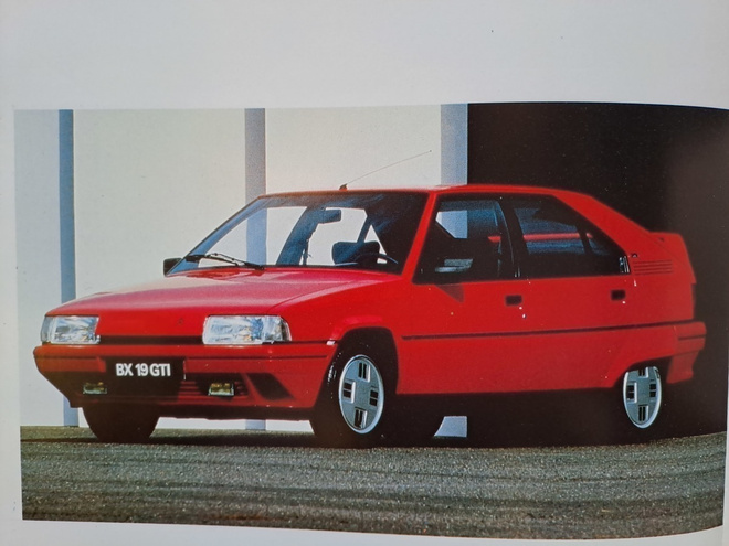 Citroen BX 19 GTi -esite, 1987