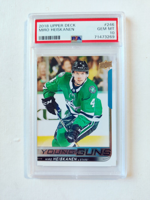 Miro Heiskanen - 18-19 UD Young Guns PSA 10