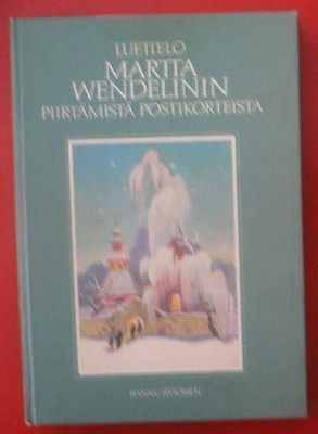 Luettelo Martta Wendelinin piirtämistä postikorteista 1.p.