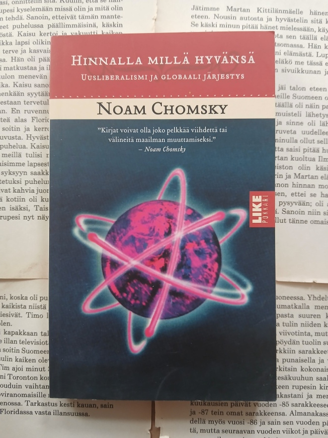 Noam Chomsky - Hinnalla millä hyvänsä (pokkari)