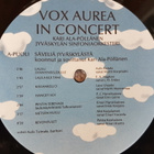 Vox Aurea in concert LP - pikkukuva 3