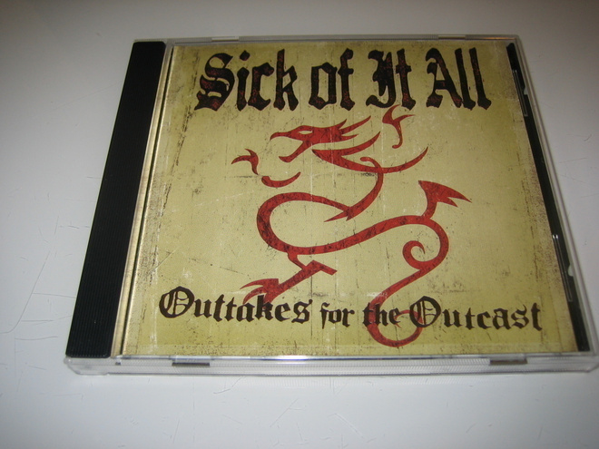 Sick Of It All - Outtakes For The Outcast (CD)