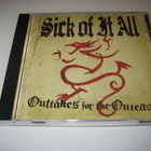 Sick Of It All - Outtakes For The Outcast (CD) - pikkukuva 1