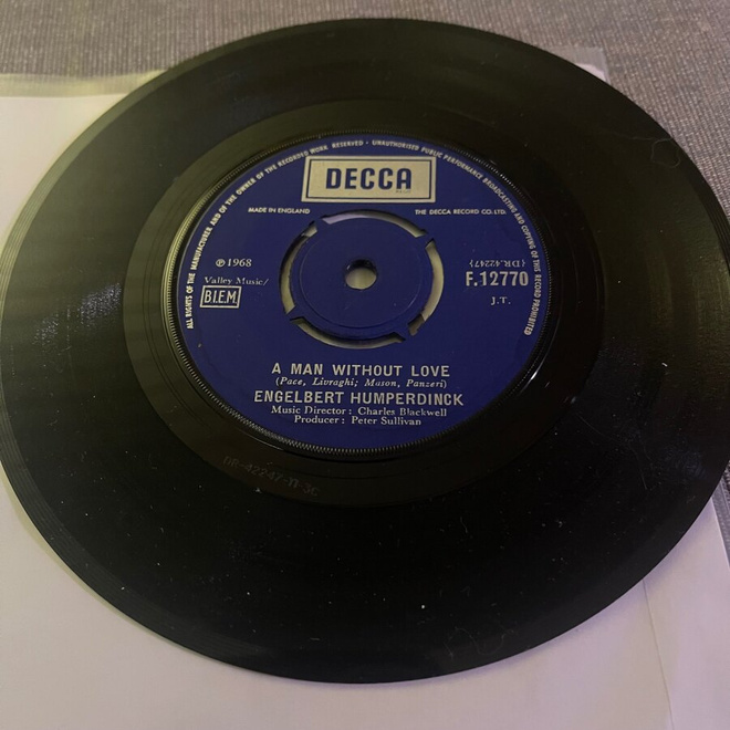 ENGELBERT HUMPERDINCK: A Man Without Love * +1 * UK 1968