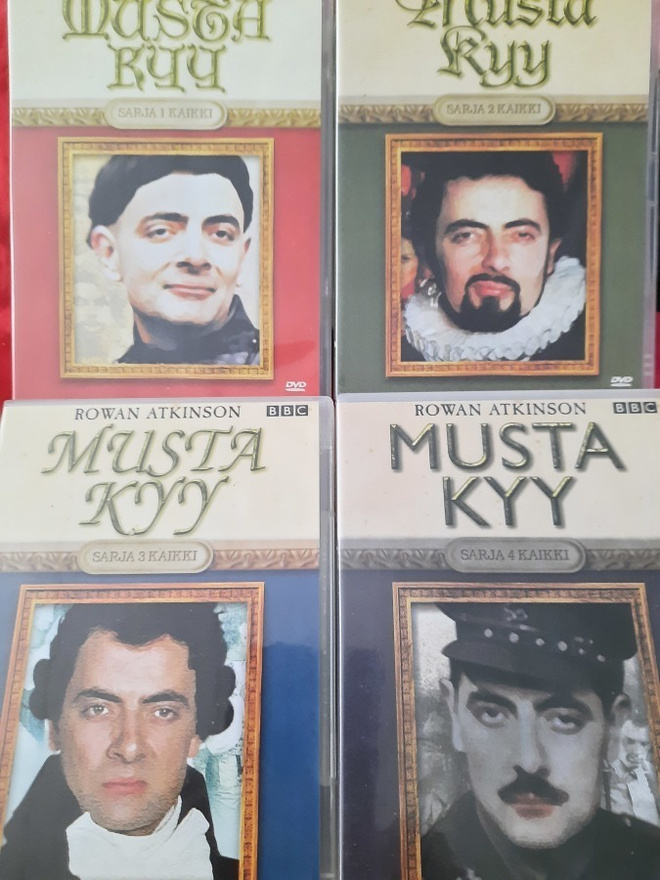 MUSTA KYY KOKO SARJA 1 - 4 ROWAN ATKINSON