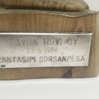Georg Öhman sorsa puu figuuri, hopealaatalla - pikkukuva 4