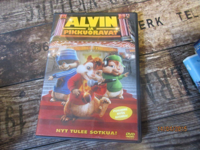 Alvin ja pikkuoravat (DVD)