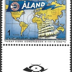Åland 1992 Kap-Horn 1. lk välilöpari logo ** LaPe 055 - pikkukuva 1