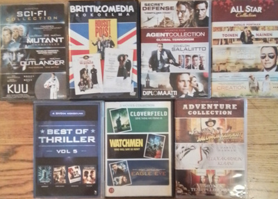 Dvd elokuva boksit